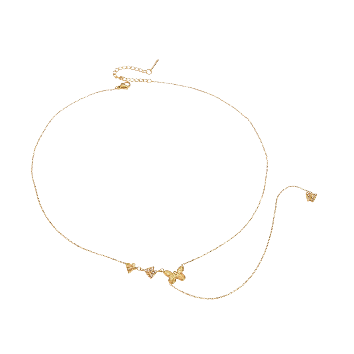 Butterfly Y-shape Necklace
