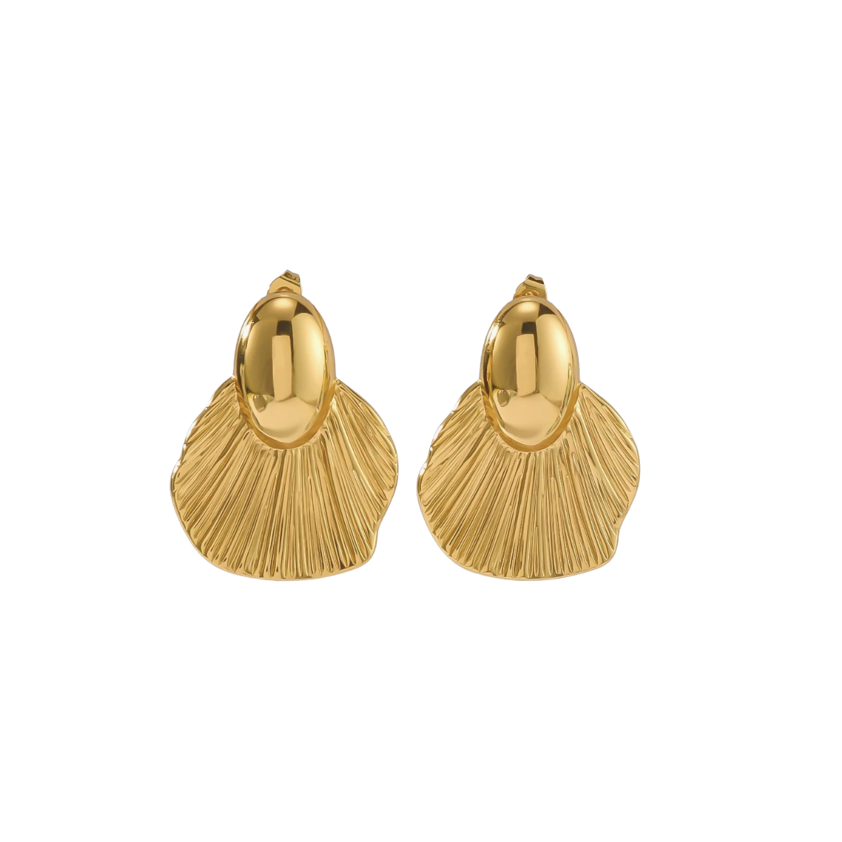 Shell Statement Earring