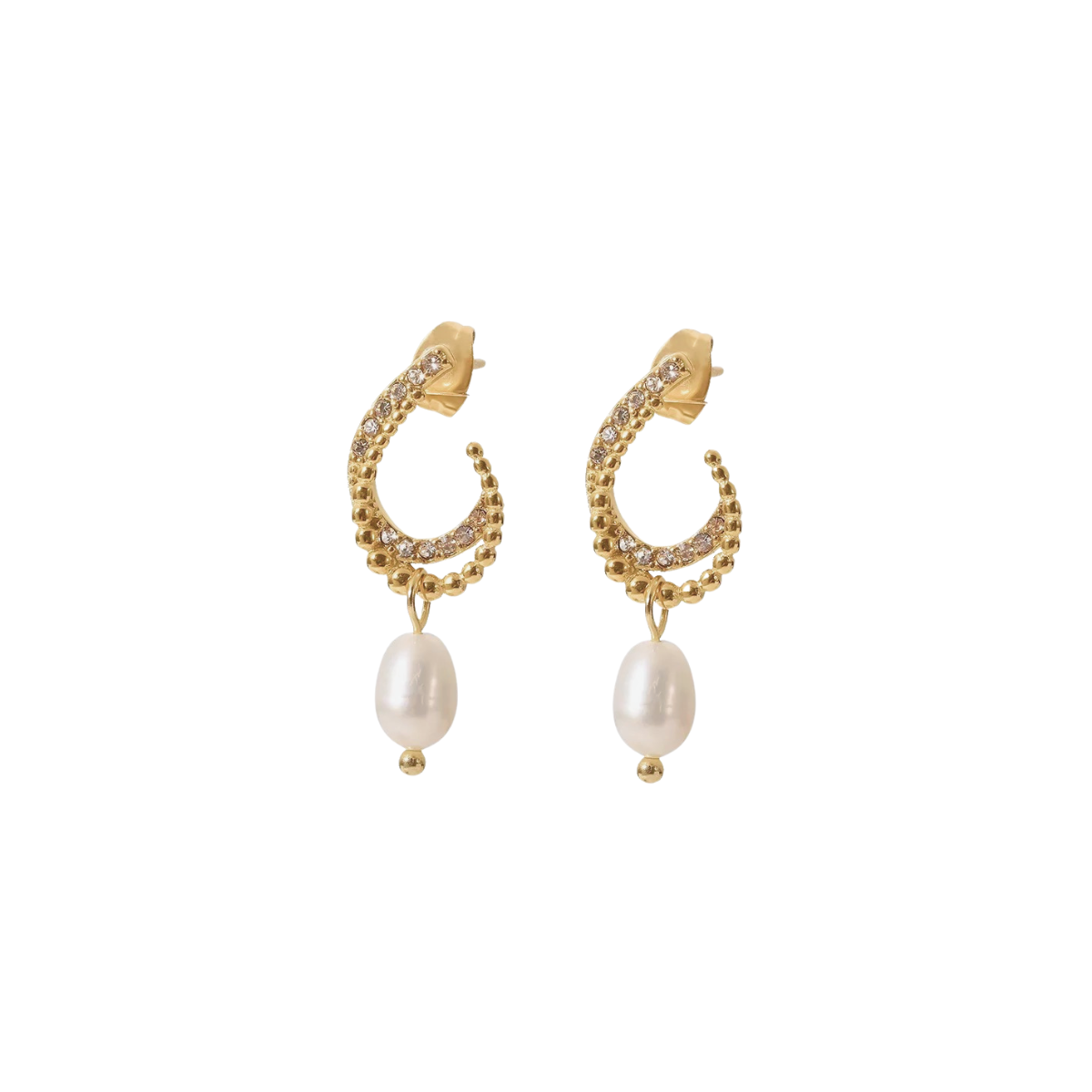 Pearl Stud Earrings