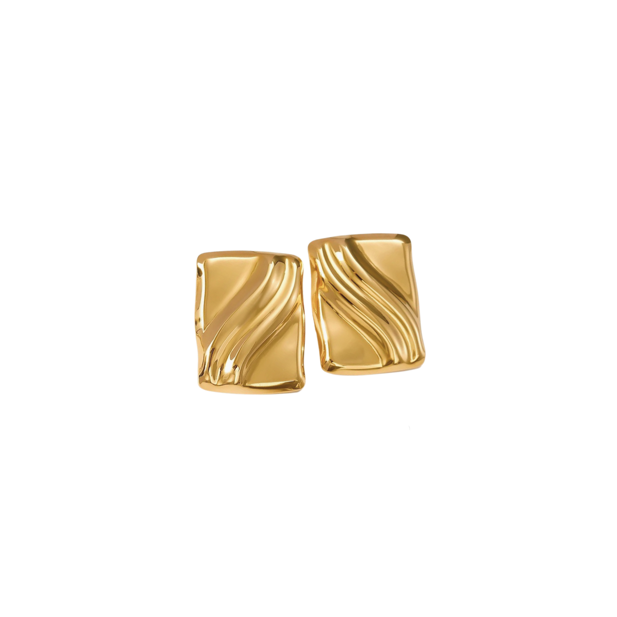 Rectangular Stud Vintage Earring