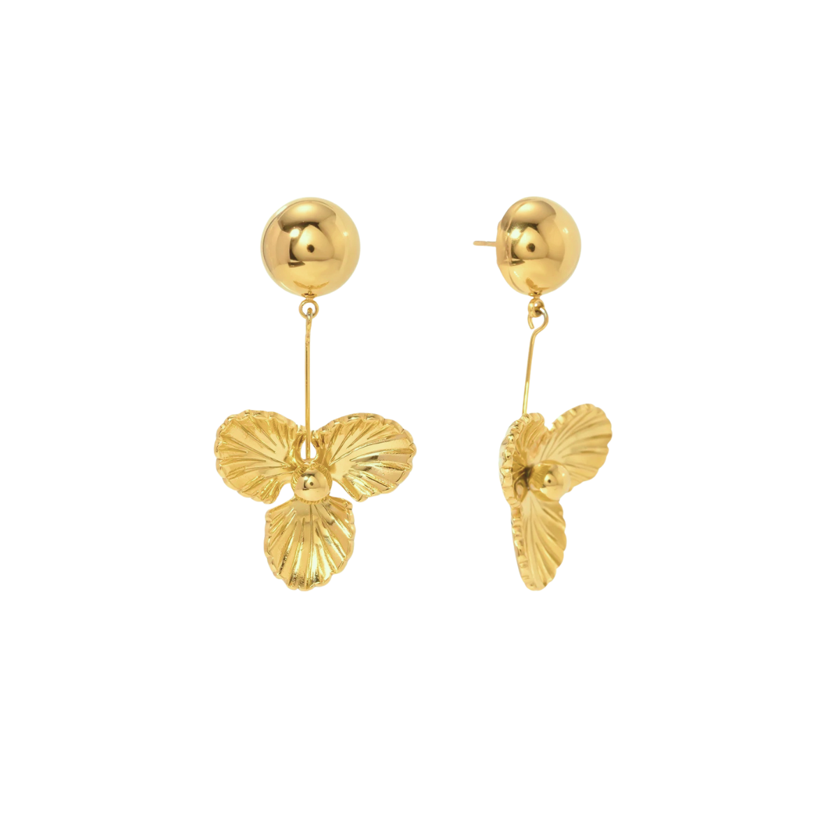 Dangling Flower Earring