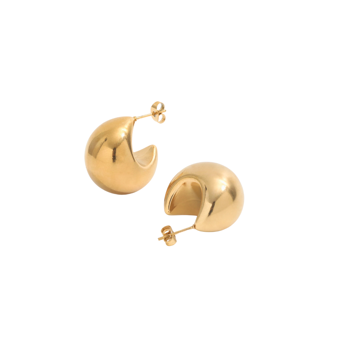 Hollow Chunky Hoops