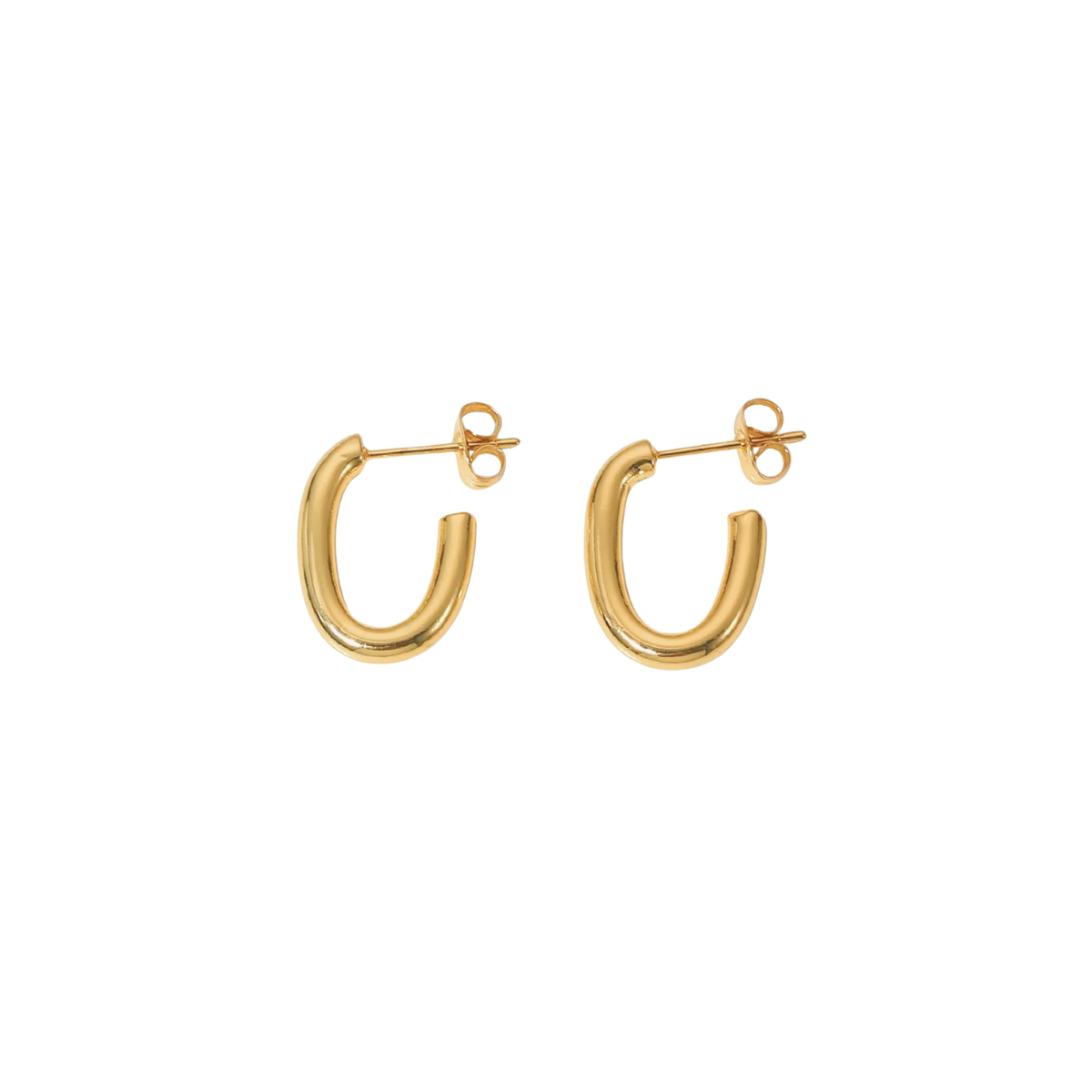 Oval Dainty Earrings
