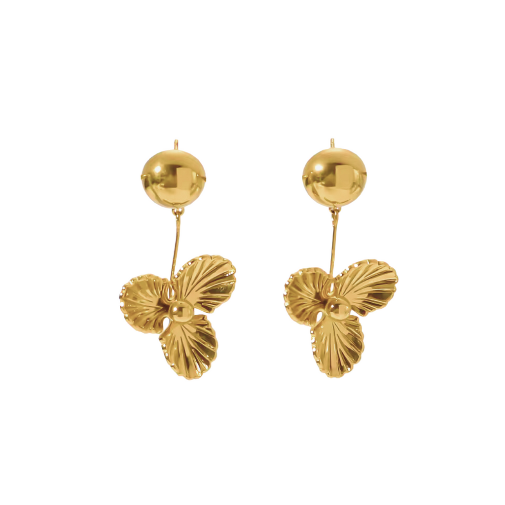 Dangling Flower Earring
