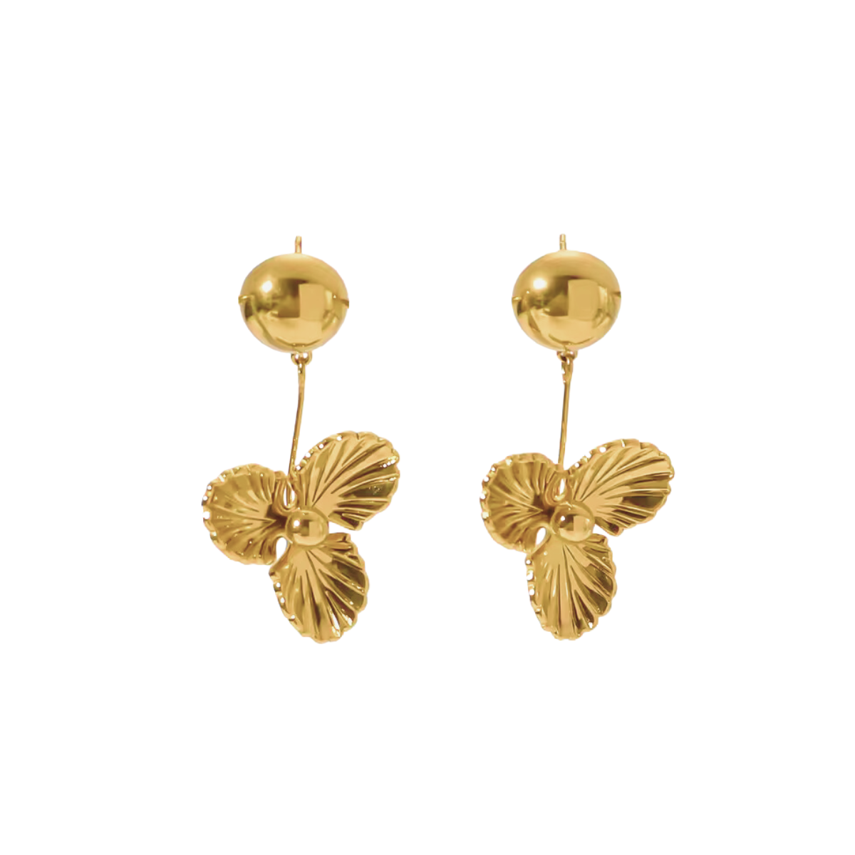 Dangling Flower Earring