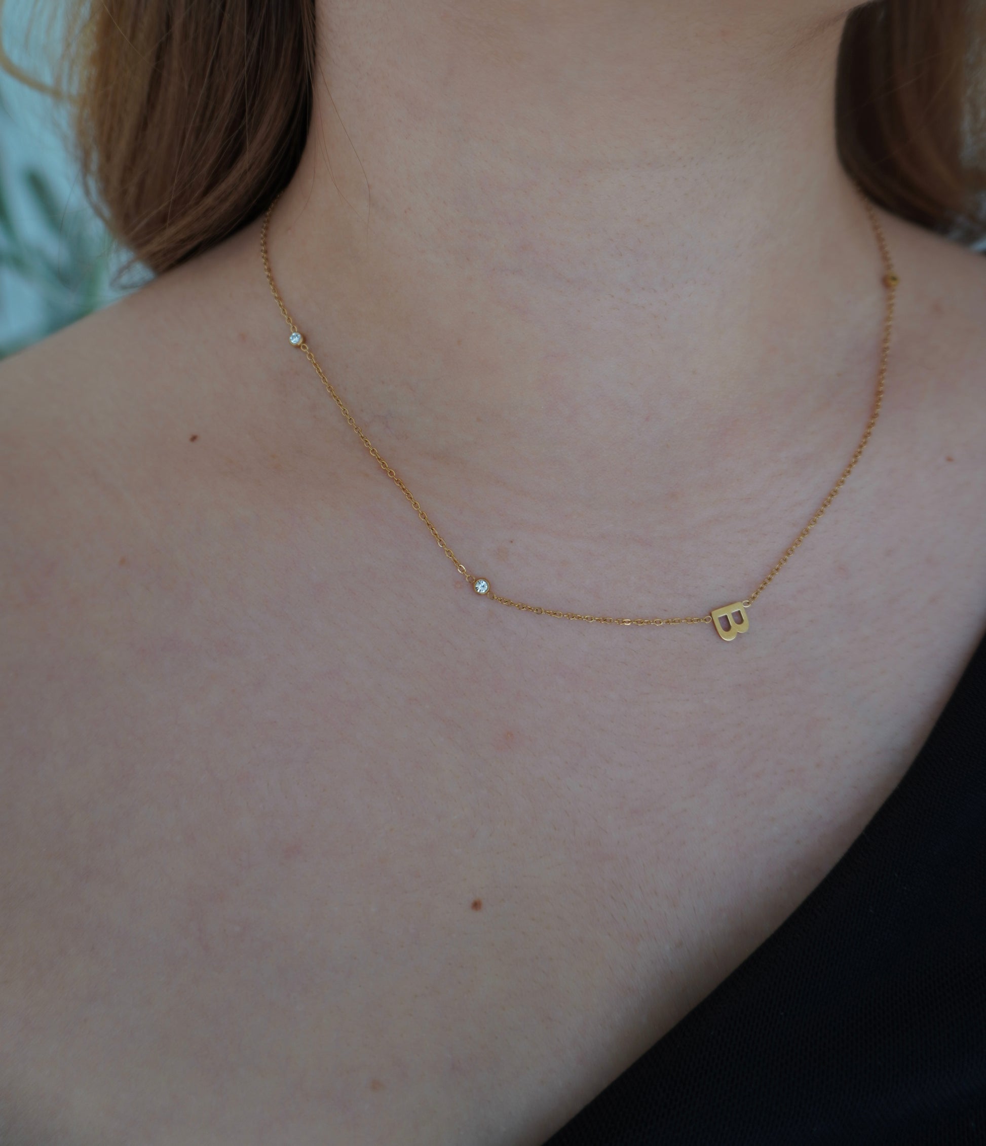 Dainty Initial Necklace