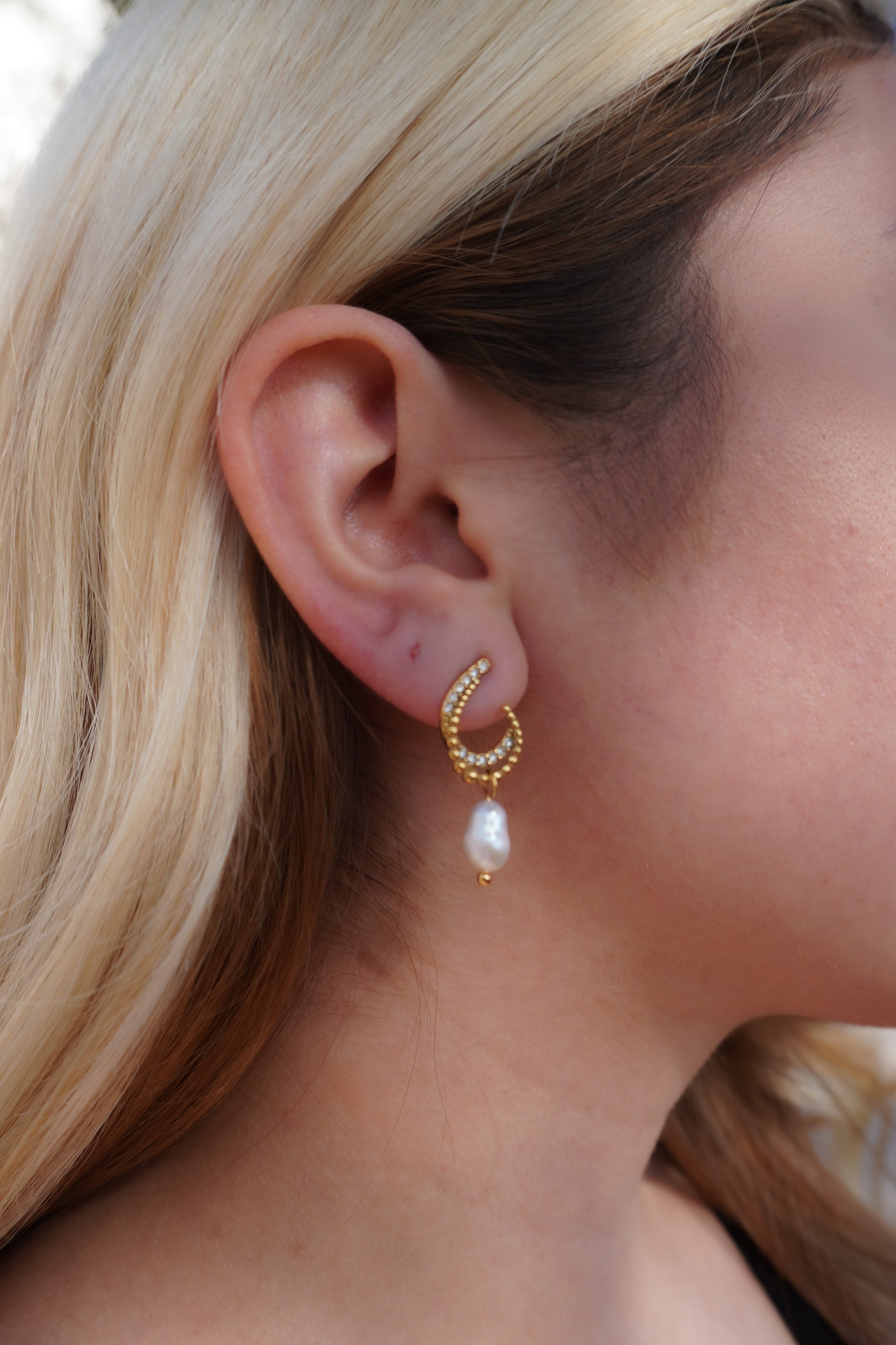Pearl Stud Earrings
