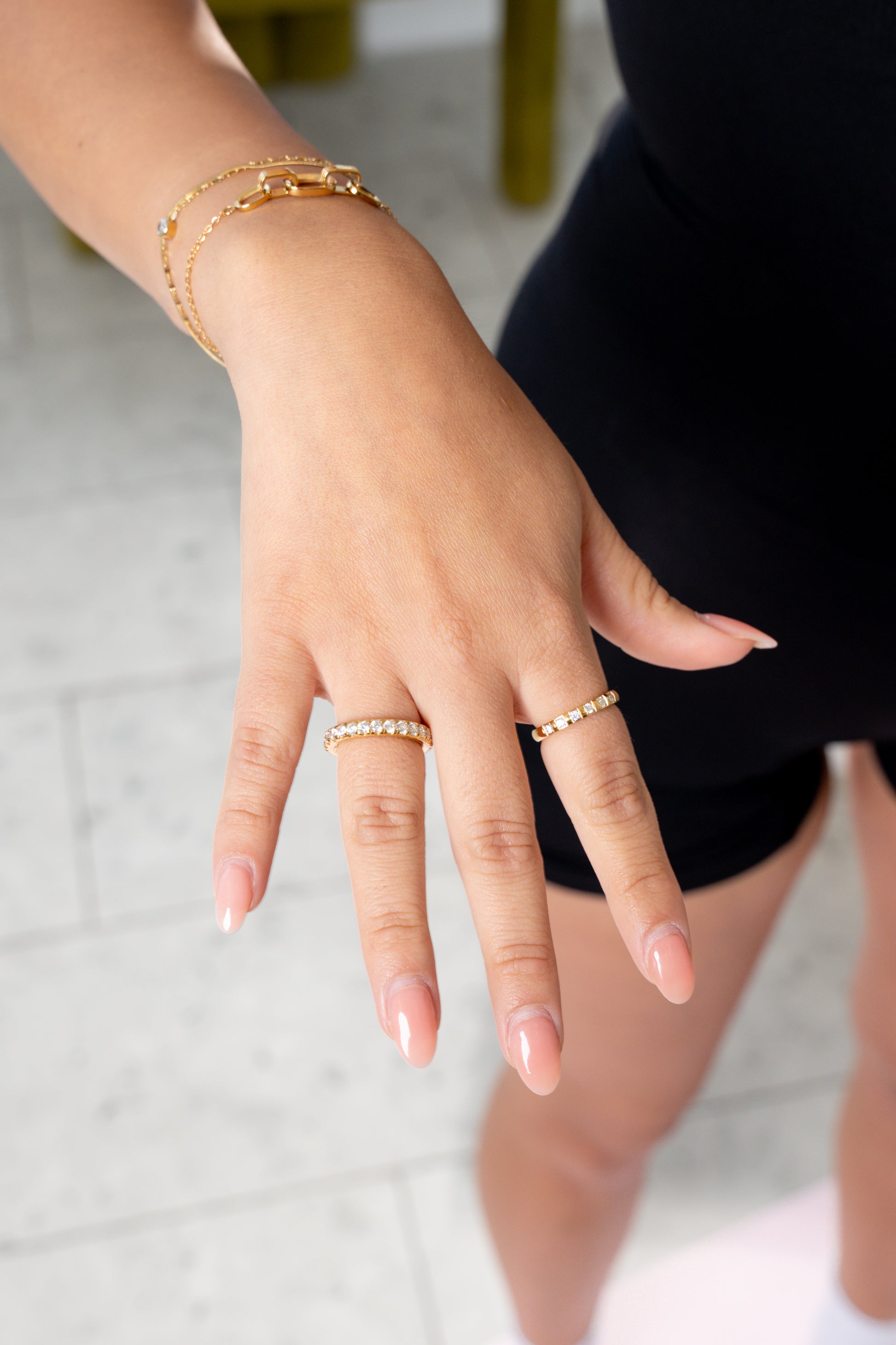 Zirconia Band Ring (0.33 CM)