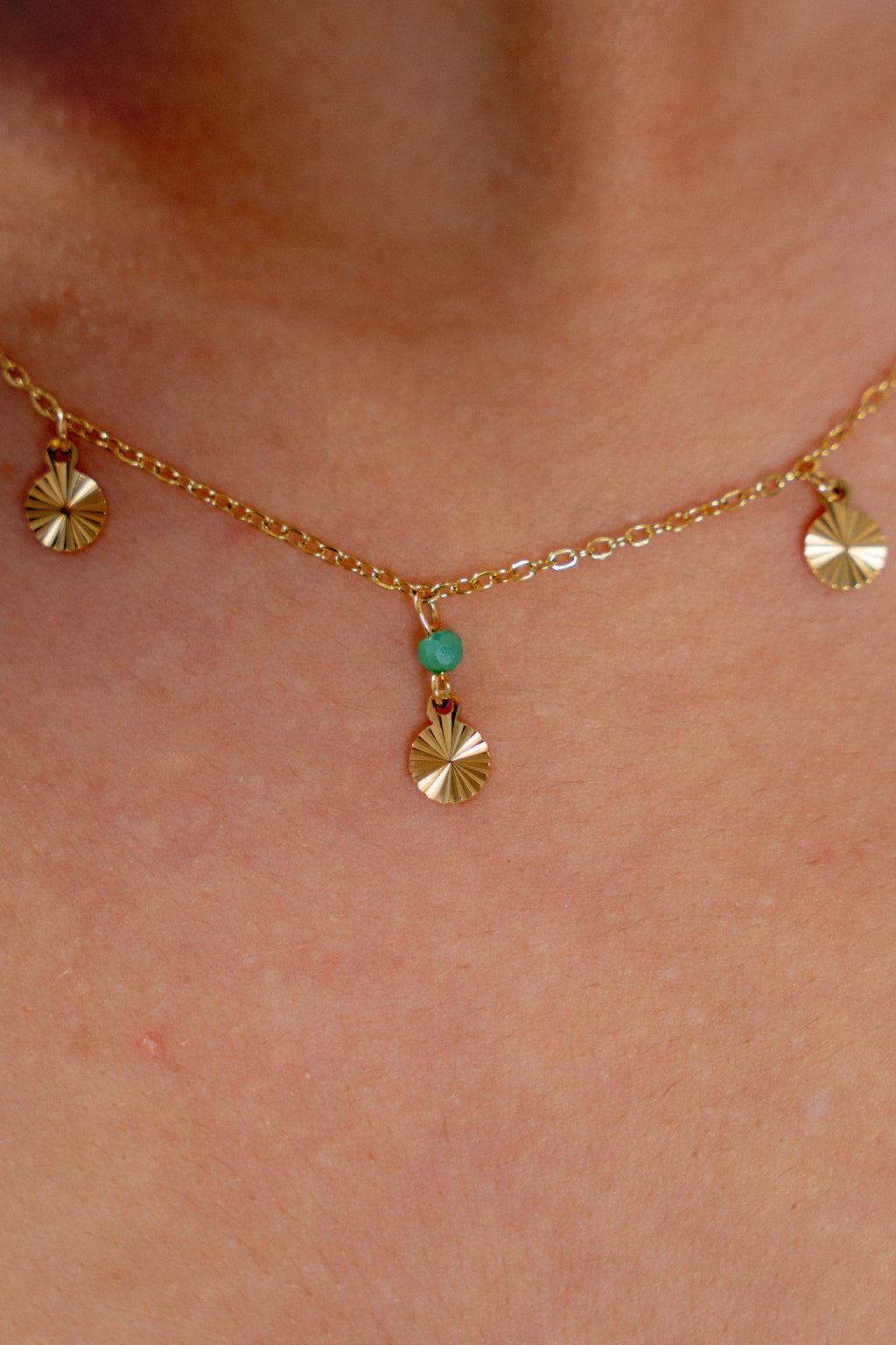 Green Stone Necklace