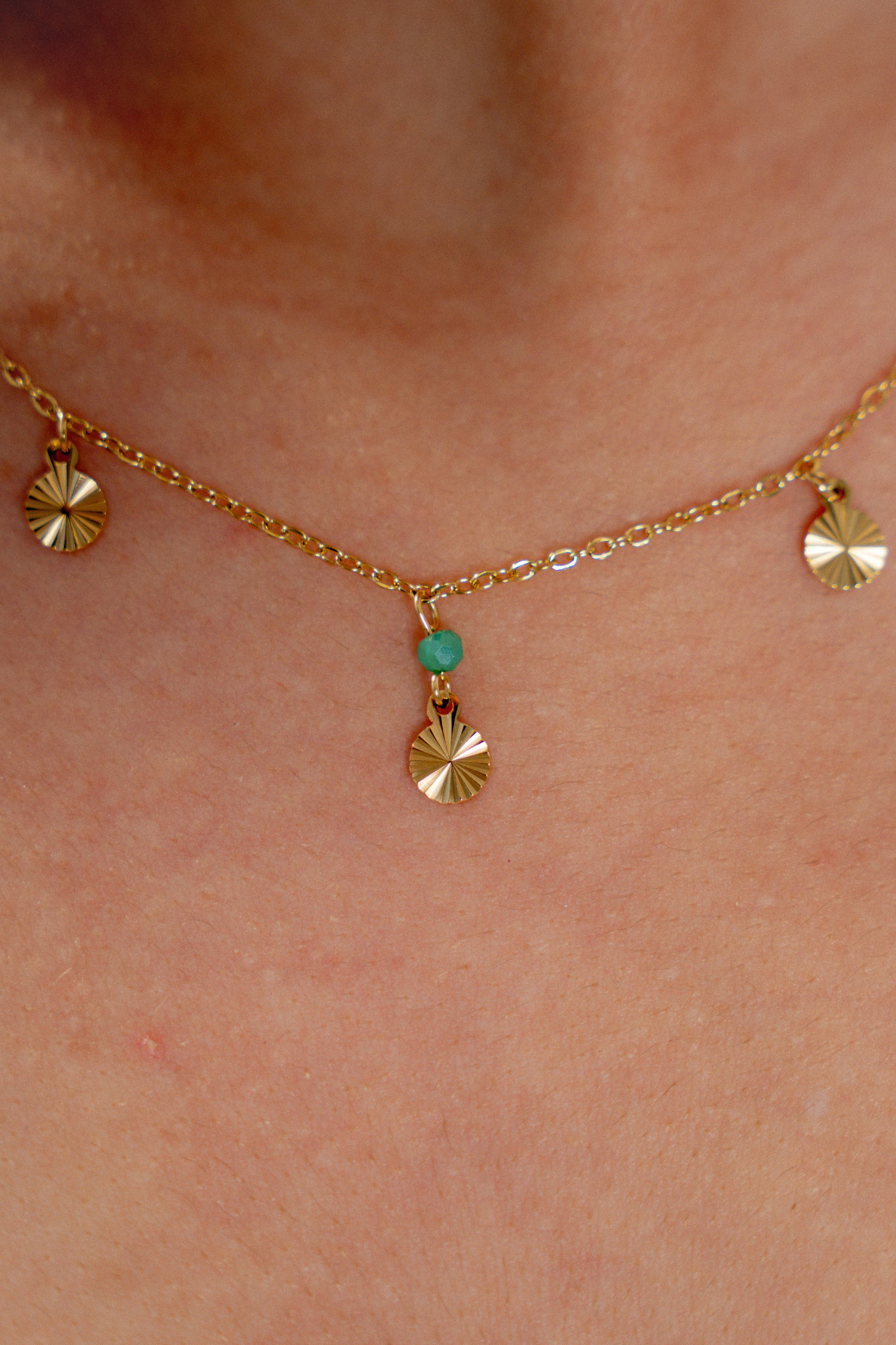 Green Stone Necklace
