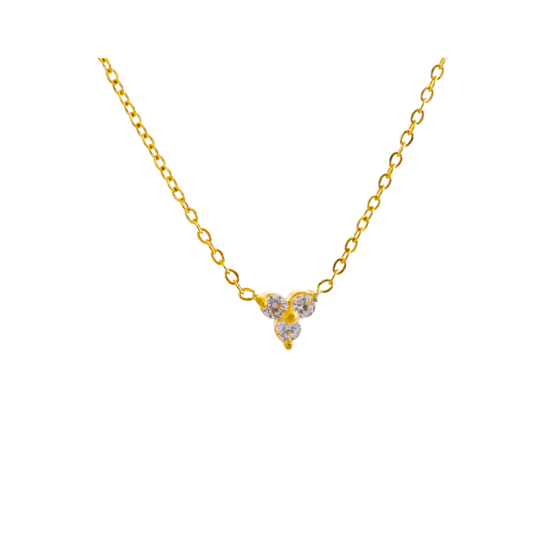 Mini Dainty Lotus Necklace