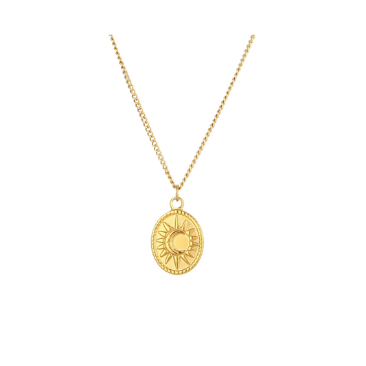 Sunburst Pendant Necklace