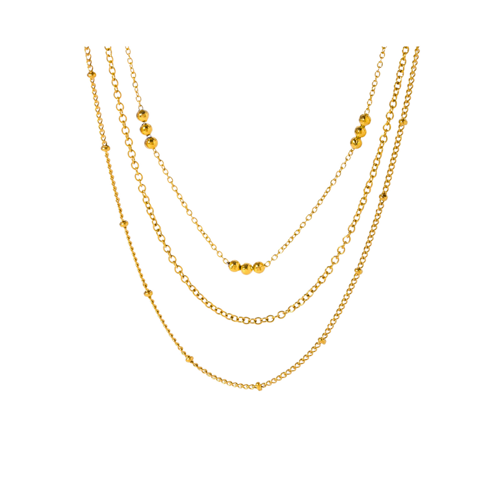 Three Layered Set Necklace