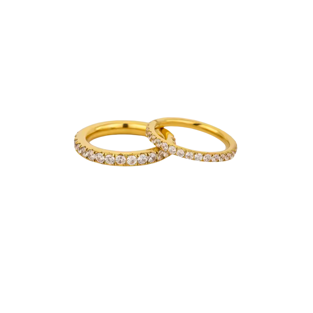 Zirconia Band Ring (0.33 CM)