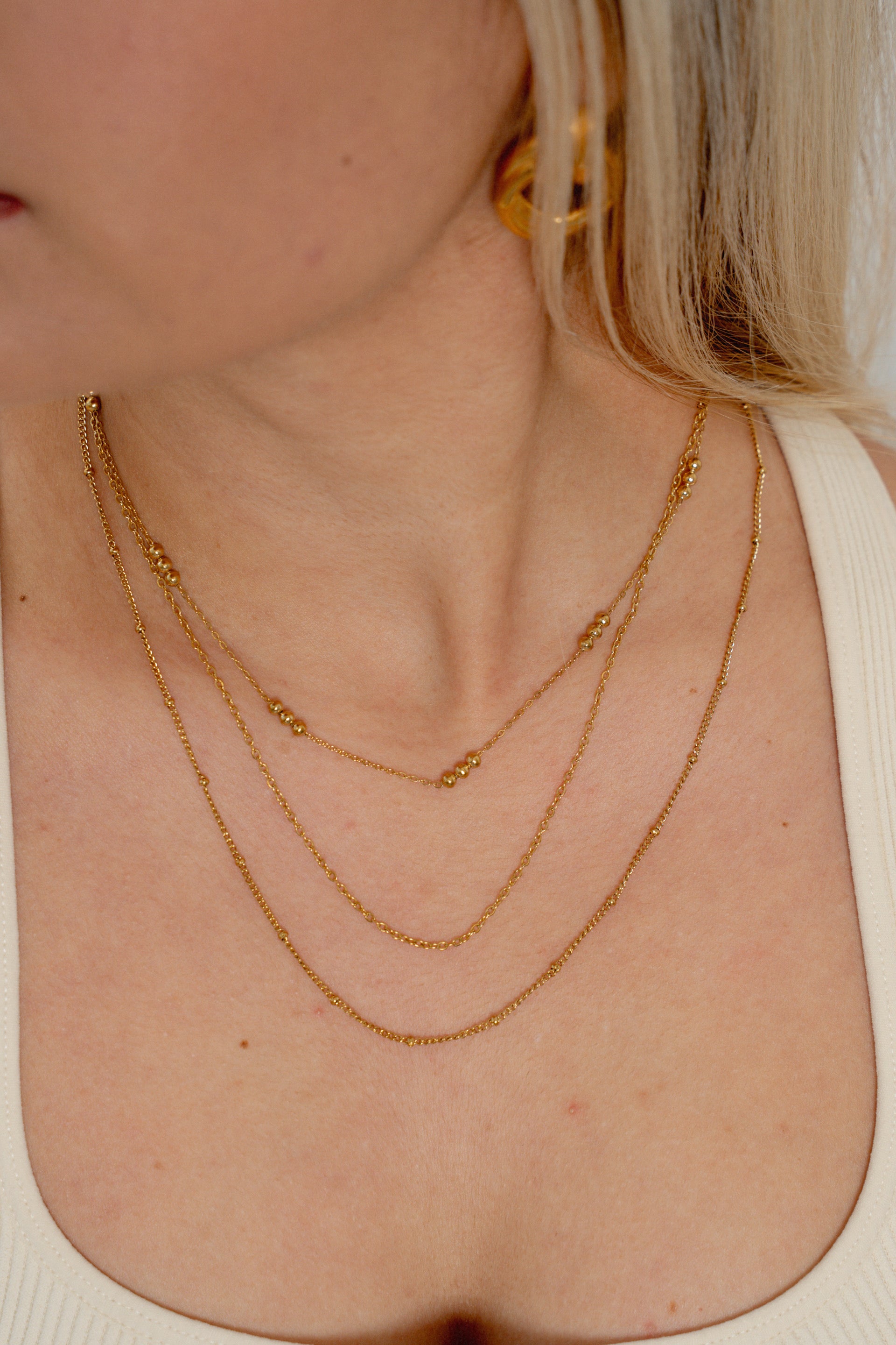 Three Layered Set Necklace