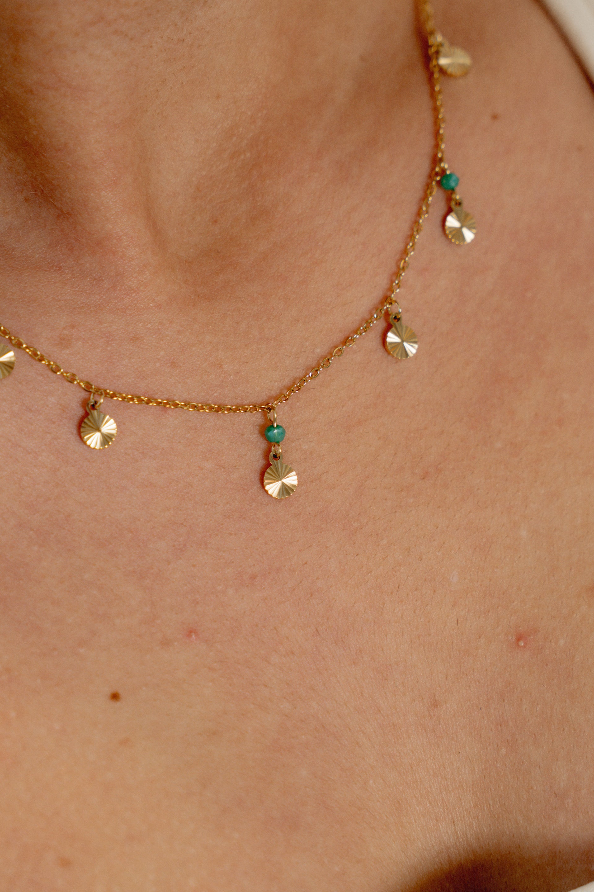 Green Stone Necklace